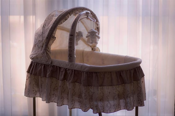 Baby wieg.