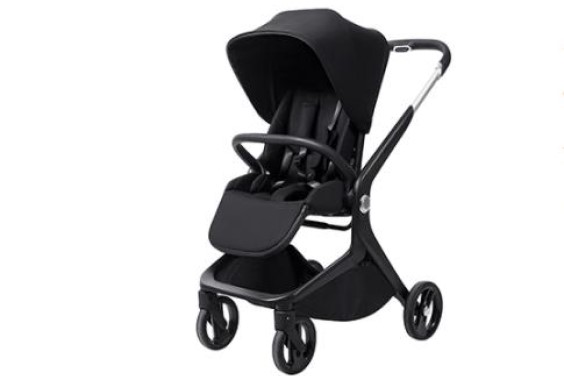 baby stroller in black