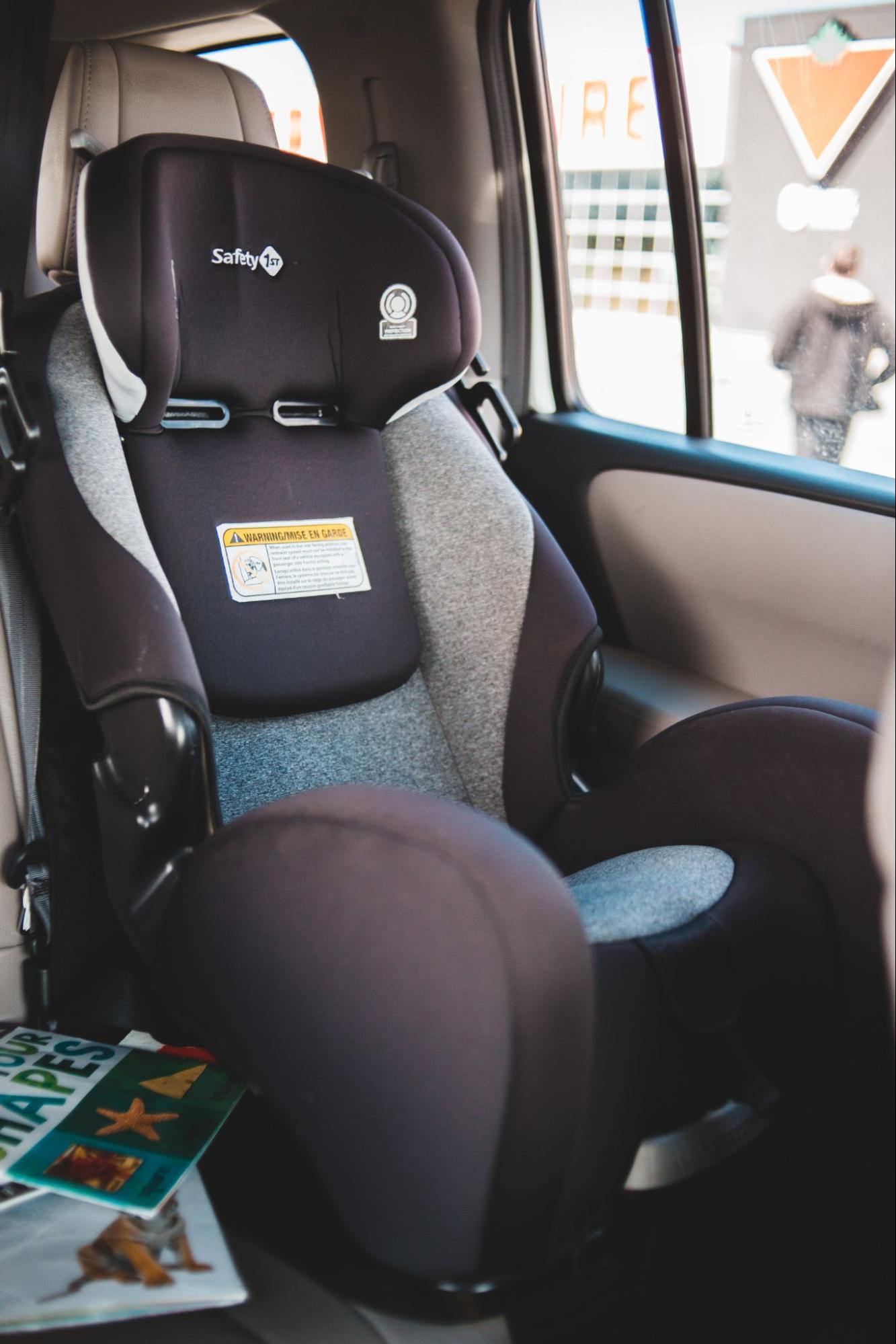 An Infant Car Seat At Front Passenger