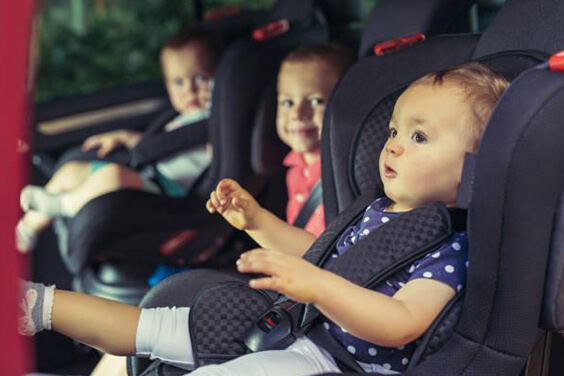Babies in Car Seats