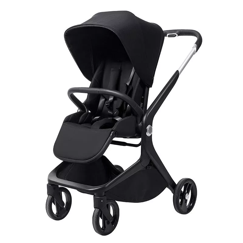 Black lightweight stroller RDS020