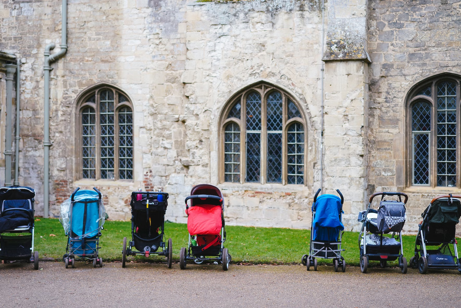 Different kinds of strollers