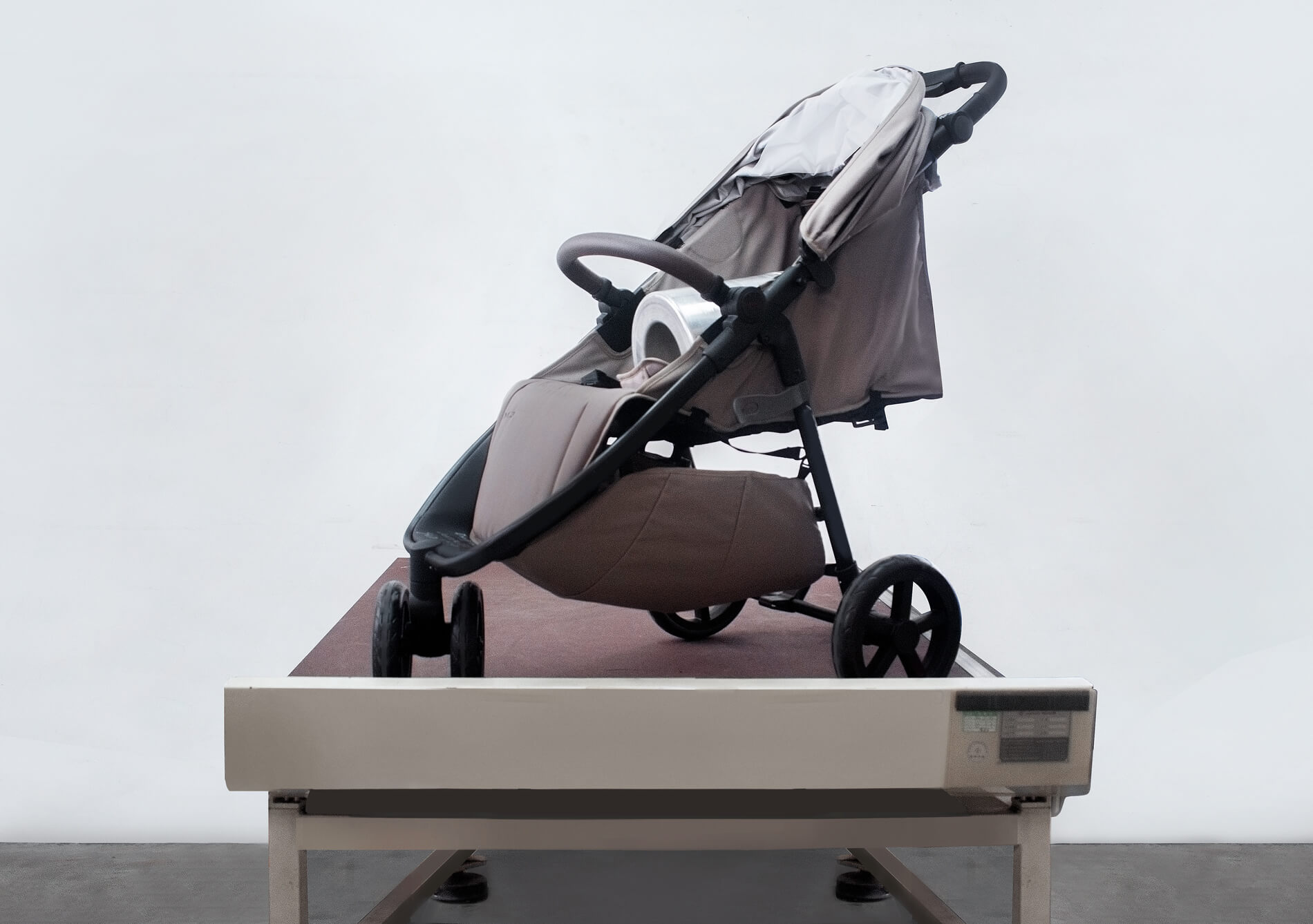 River Baby stroller stability testing