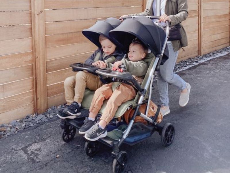 baby double stroller regular type