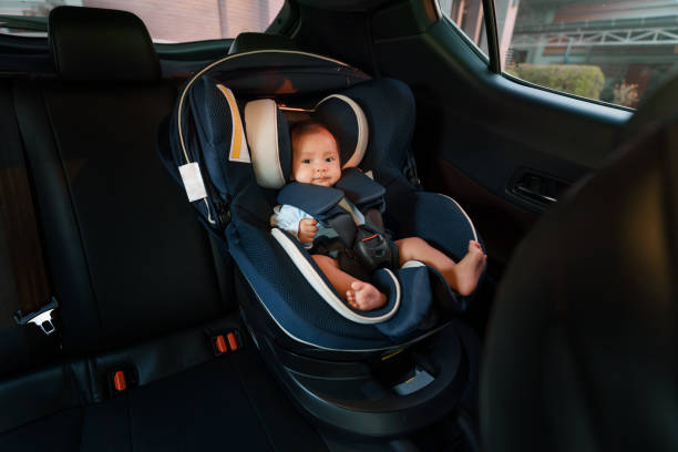 baby sit in a baby car seat